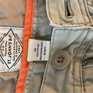 St. John's Bay Light Gray Pants